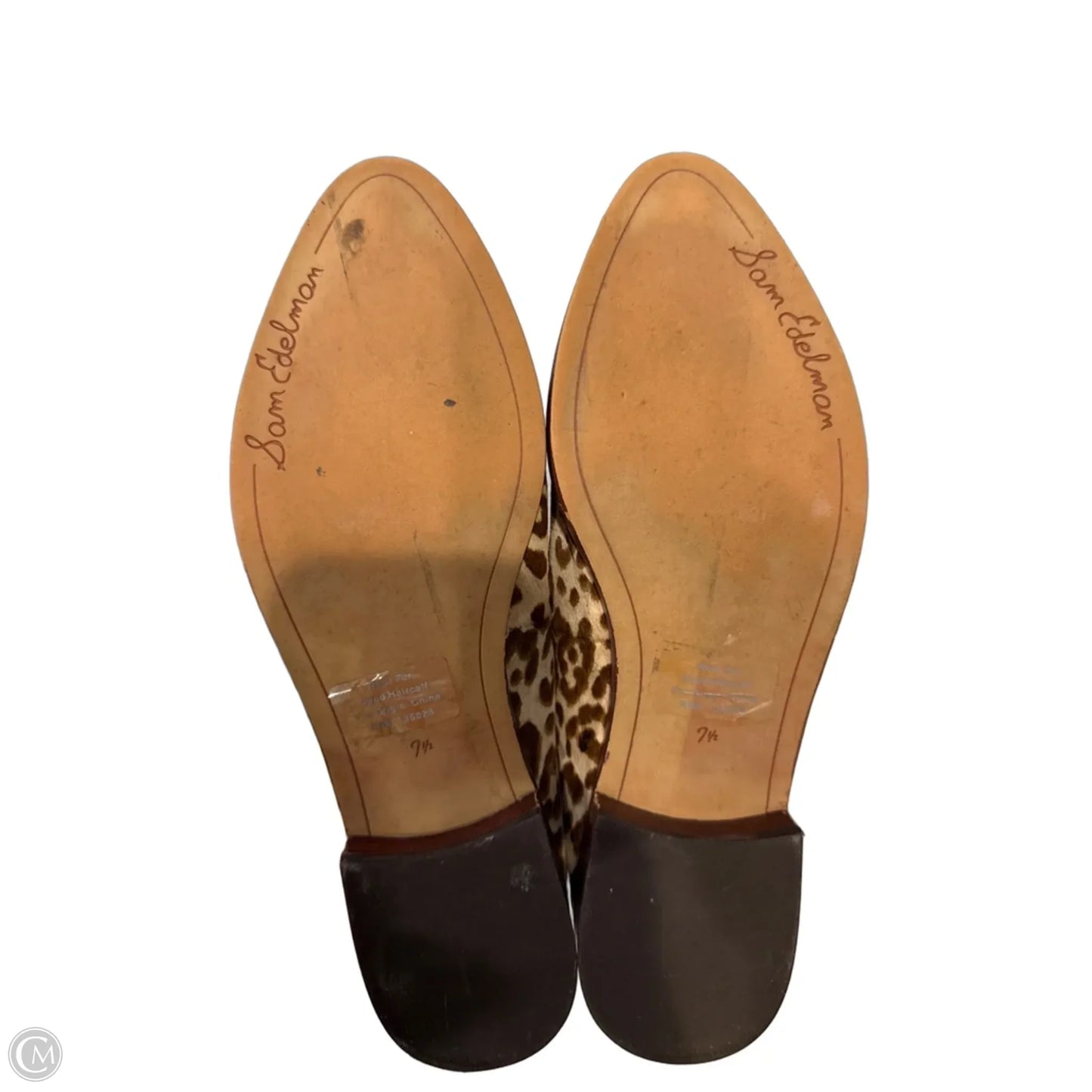 Shoes Flats By Sam Edelman In Animal Print, Size: 7.5