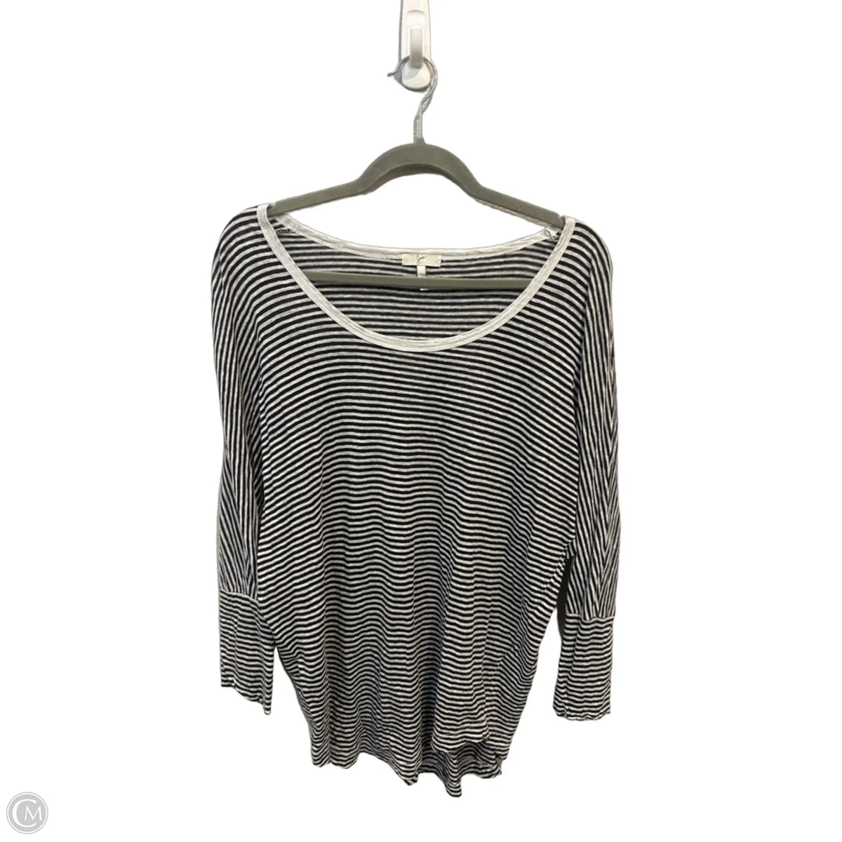 Top Long Sleeve By Joie In Striped Pattern, Size: M
