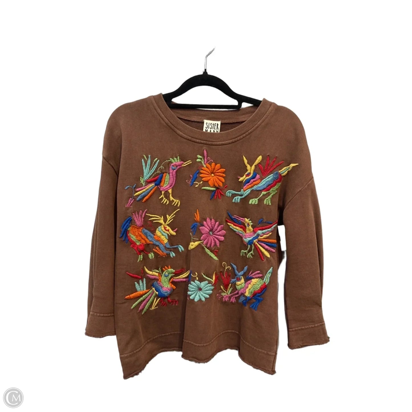 Sweatshirt Crewneck By Sister Mary In Brown, Size: Xs