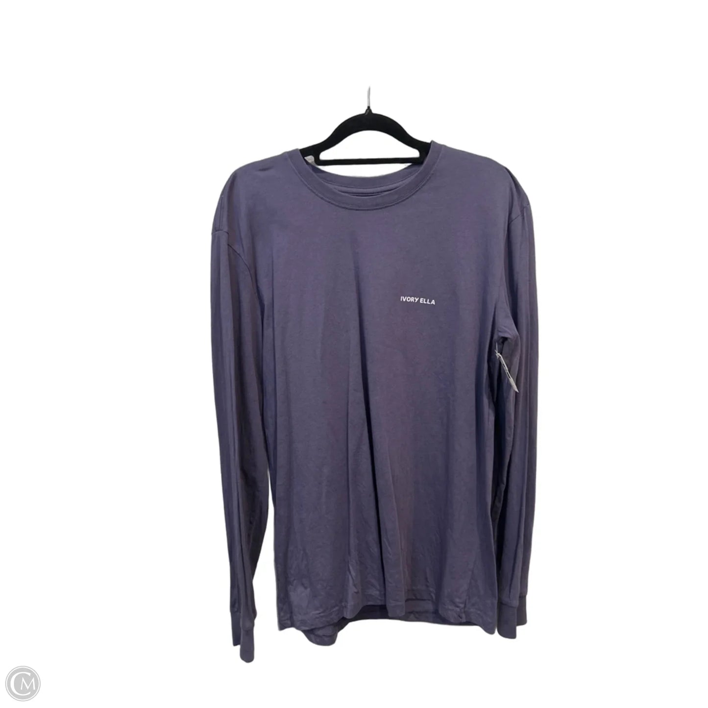 Top Long Sleeve Basic By Ivory Ella In Purple, Size: S