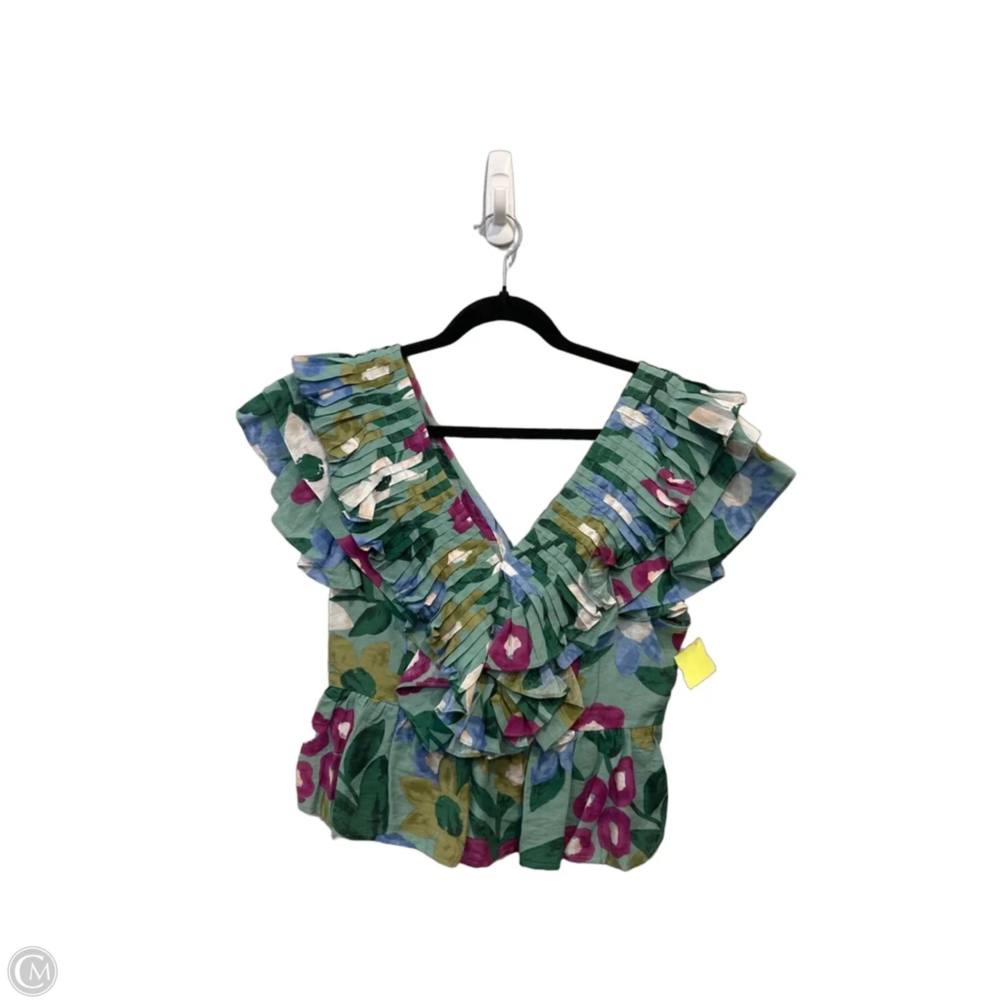 Top Sleeveless By Entro In Floral Print, Size: M