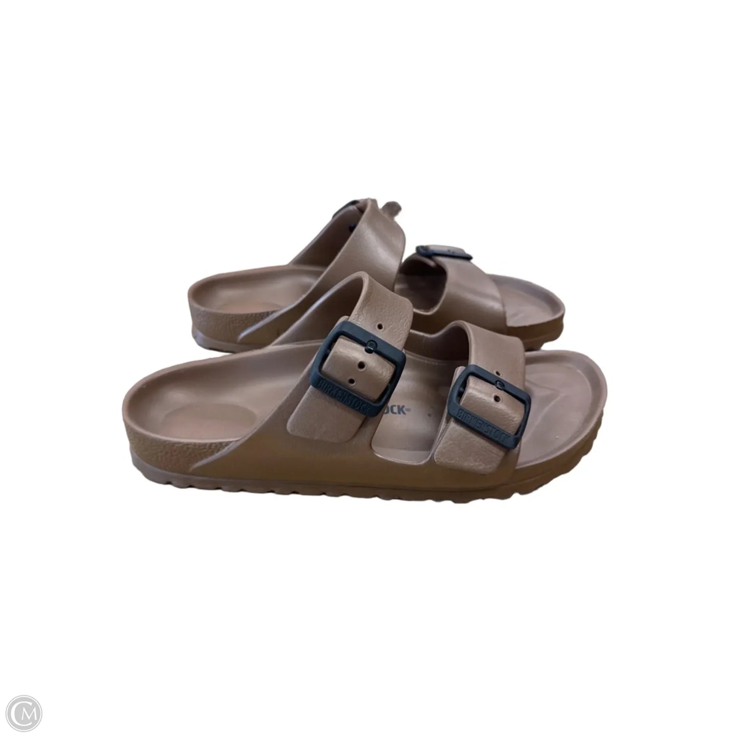 Sandals Flats By Birkenstock In Bronze, Size: 7