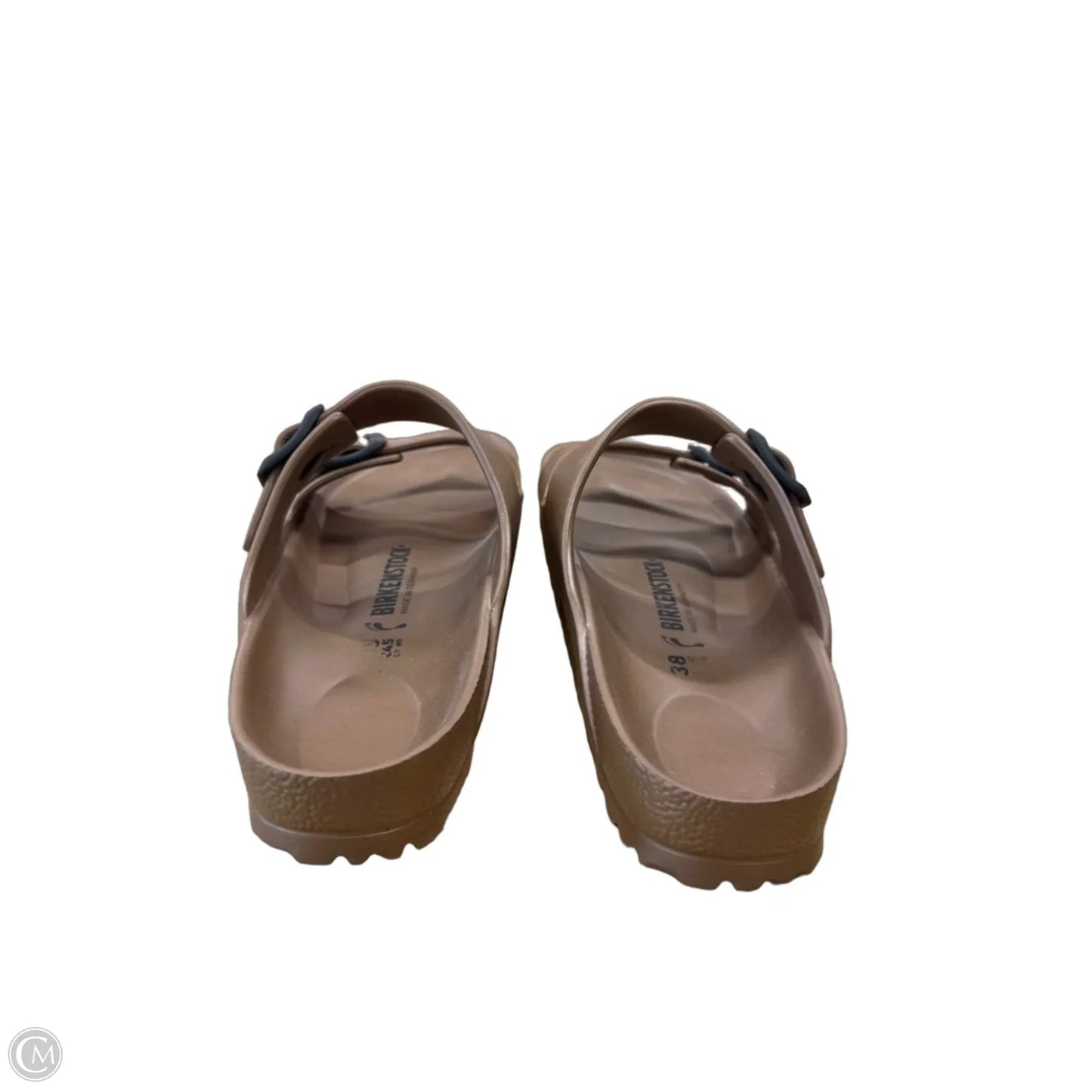 Sandals Flats By Birkenstock In Bronze, Size: 7