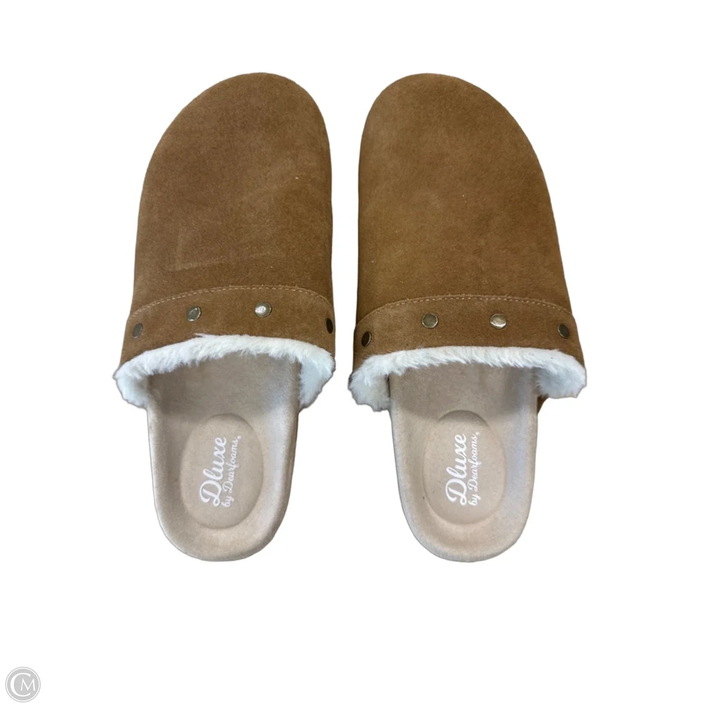 Shoes Flats By Clothes Mentor In Brown, Size: 7