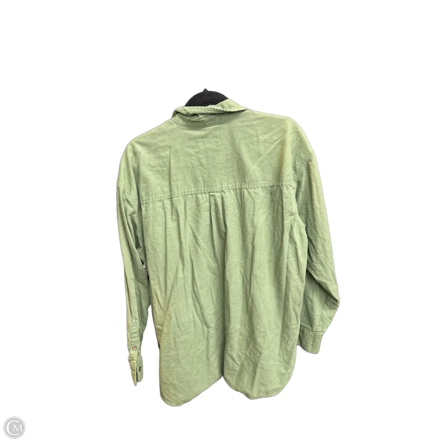 Top Long Sleeve By Universal Thread In Green, Size: L