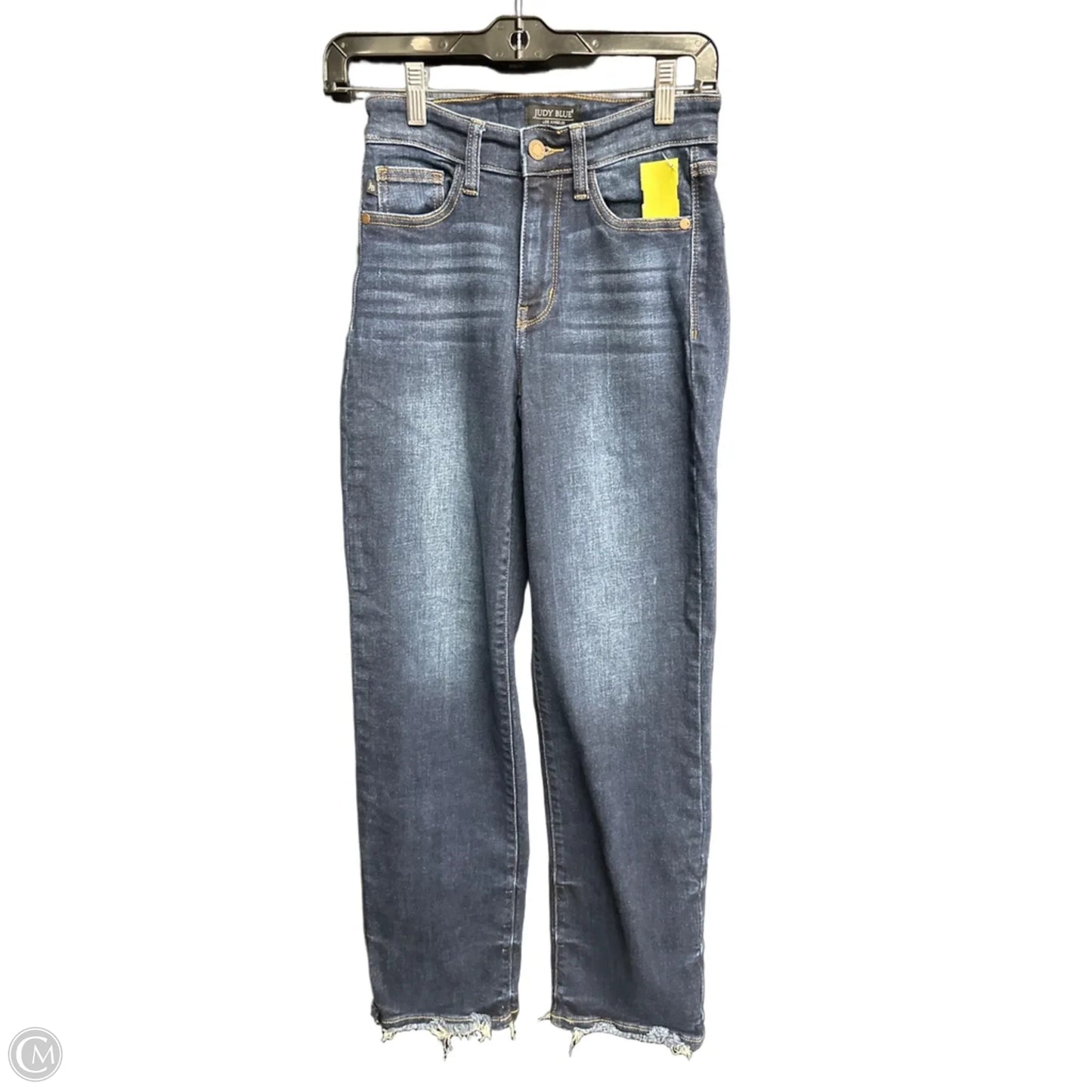 Jeans Straight By Judy Blue In Blue Denim, Size: 0