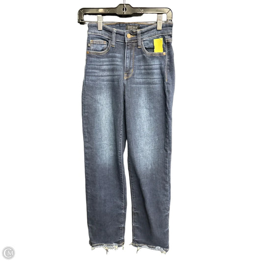 Jeans Straight By Judy Blue In Blue Denim, Size: 0