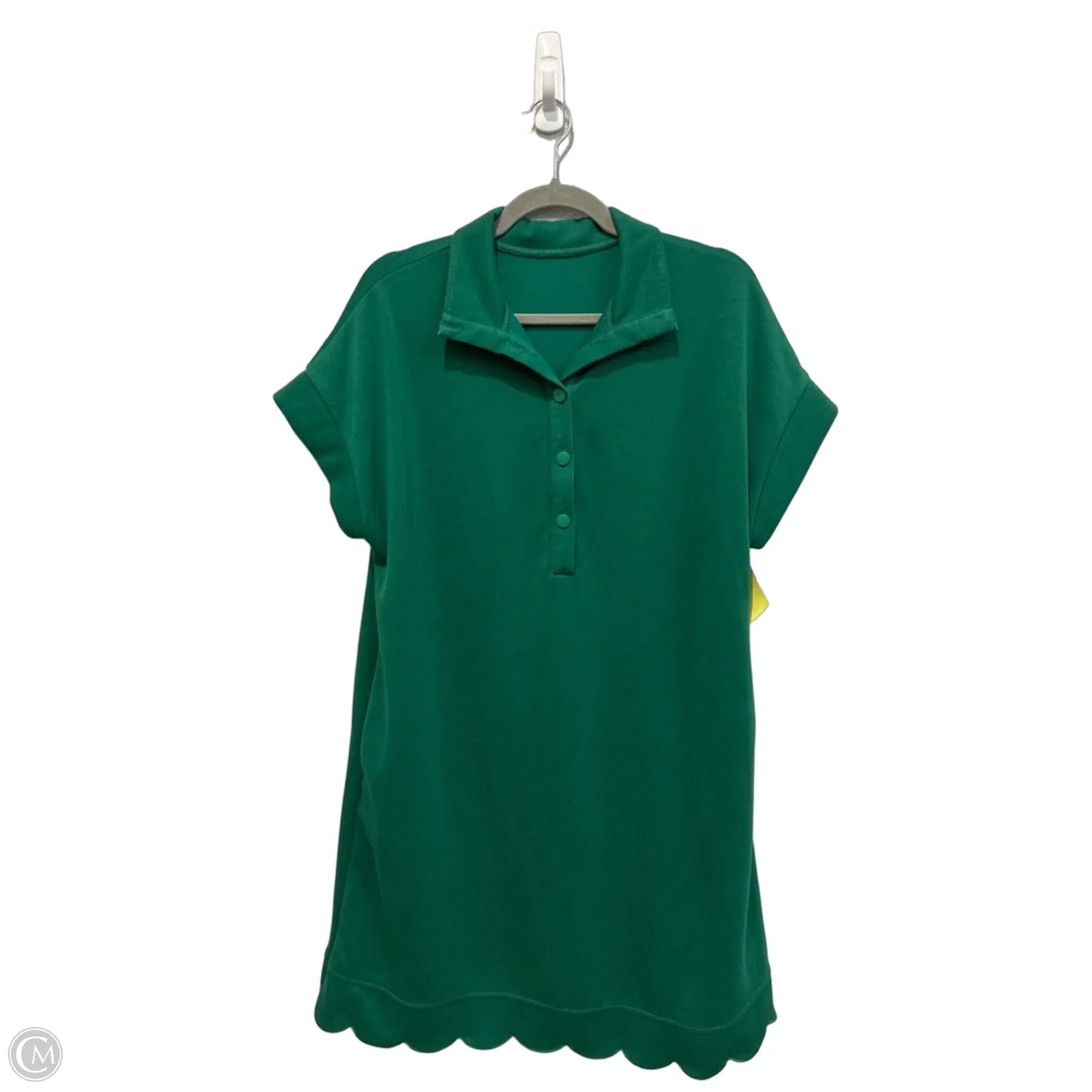 Dress Casual Midi By Clothes Mentor In Green, Size: L