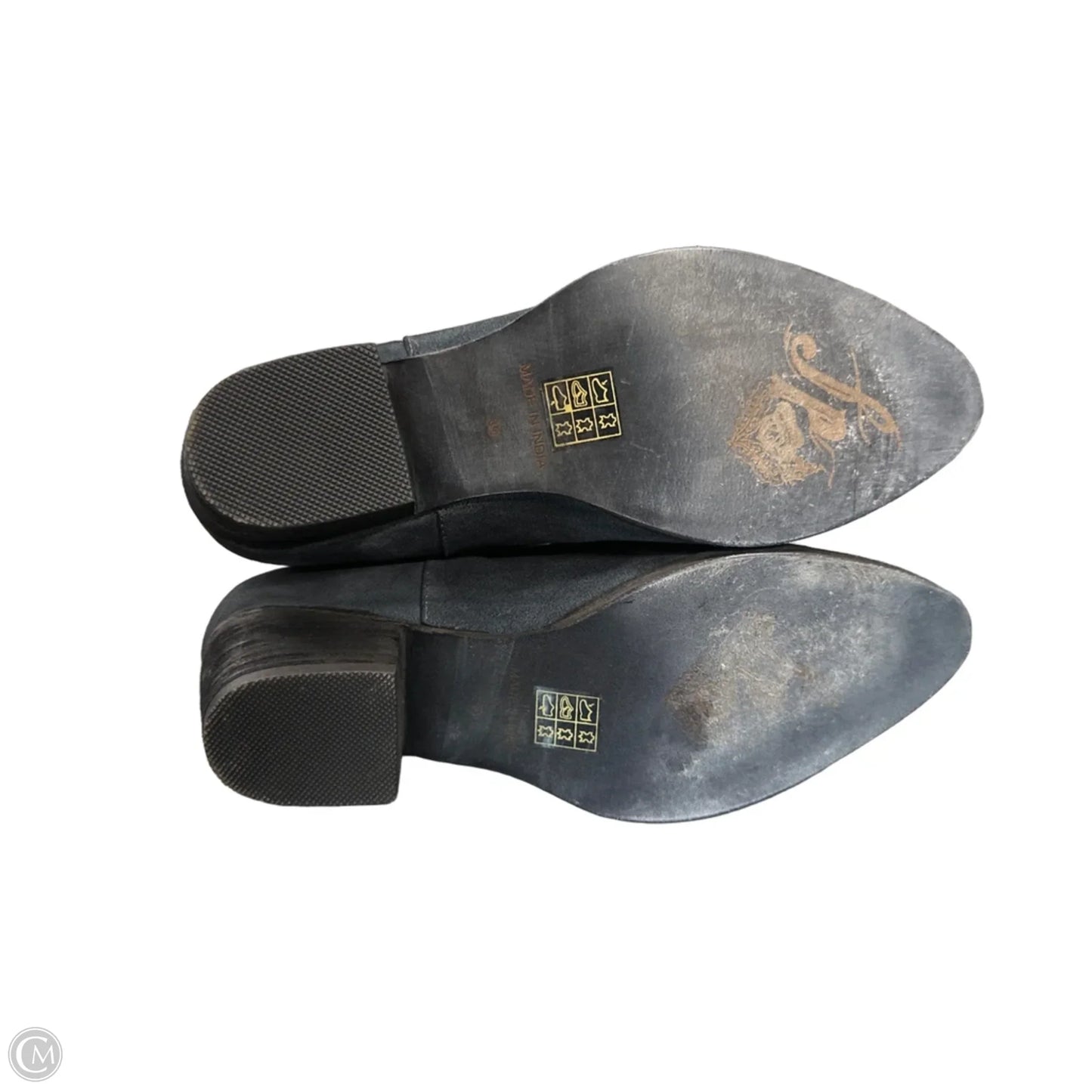 Boots Ankle Heels By Free People In Grey, Size: 9