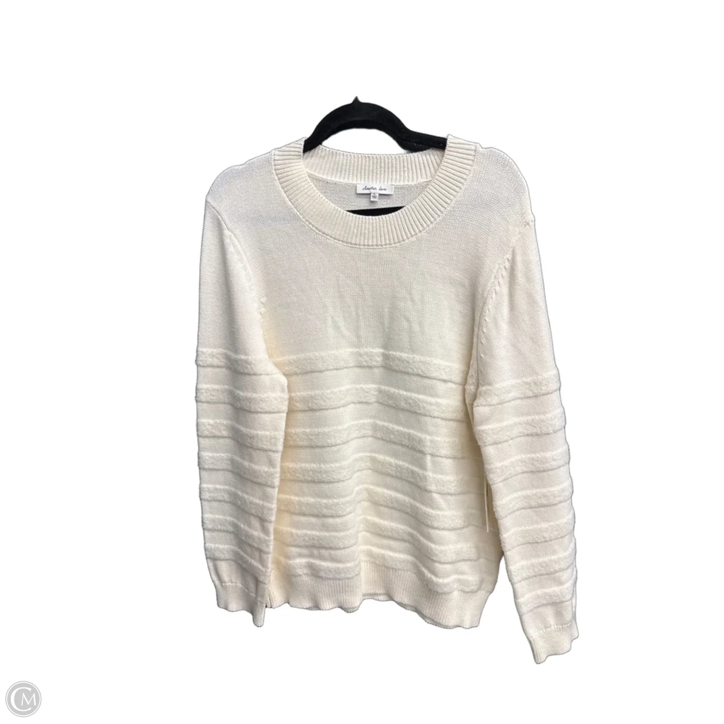 Sweater By Another Love In Cream, Size: L