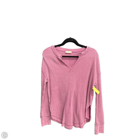 Top Long Sleeve By Altard State In Purple, Size: Xs