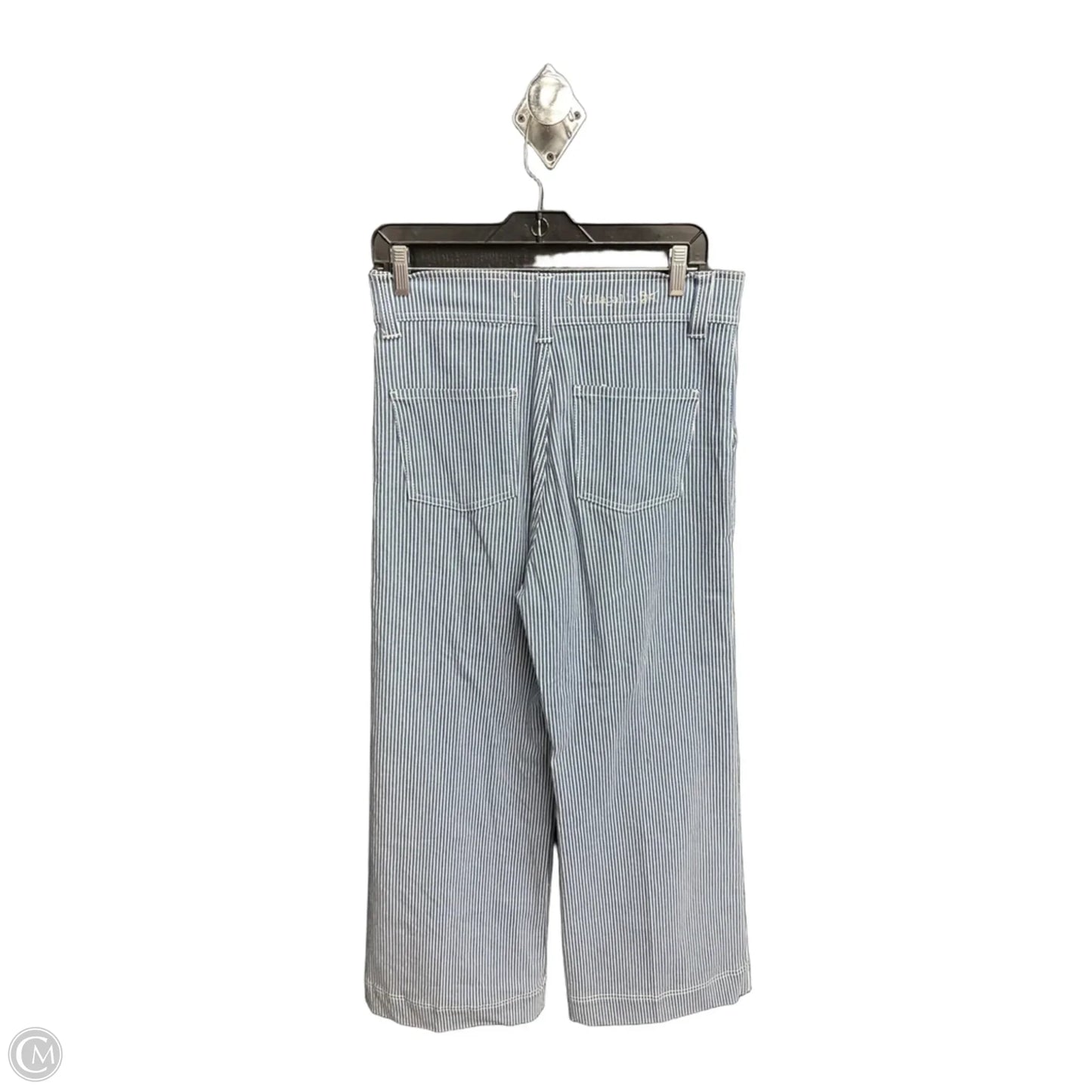 Jeans Straight By Vilagallo In Striped Pattern, Size: 6