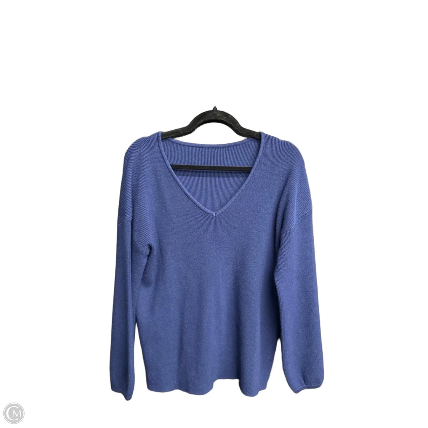 Sweater By Clothes Mentor In Navy, Size: S