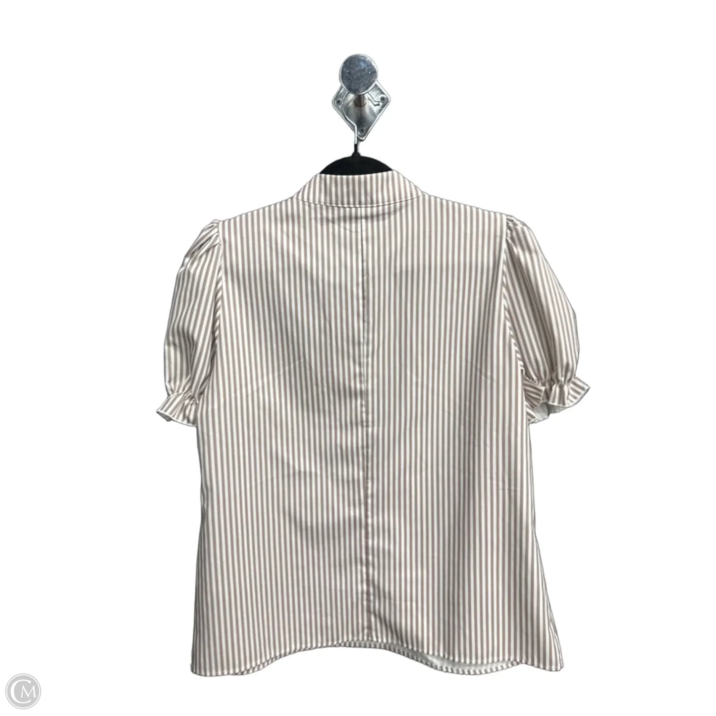 Top Short Sleeve By Clothes Mentor In Striped Pattern, Size: S