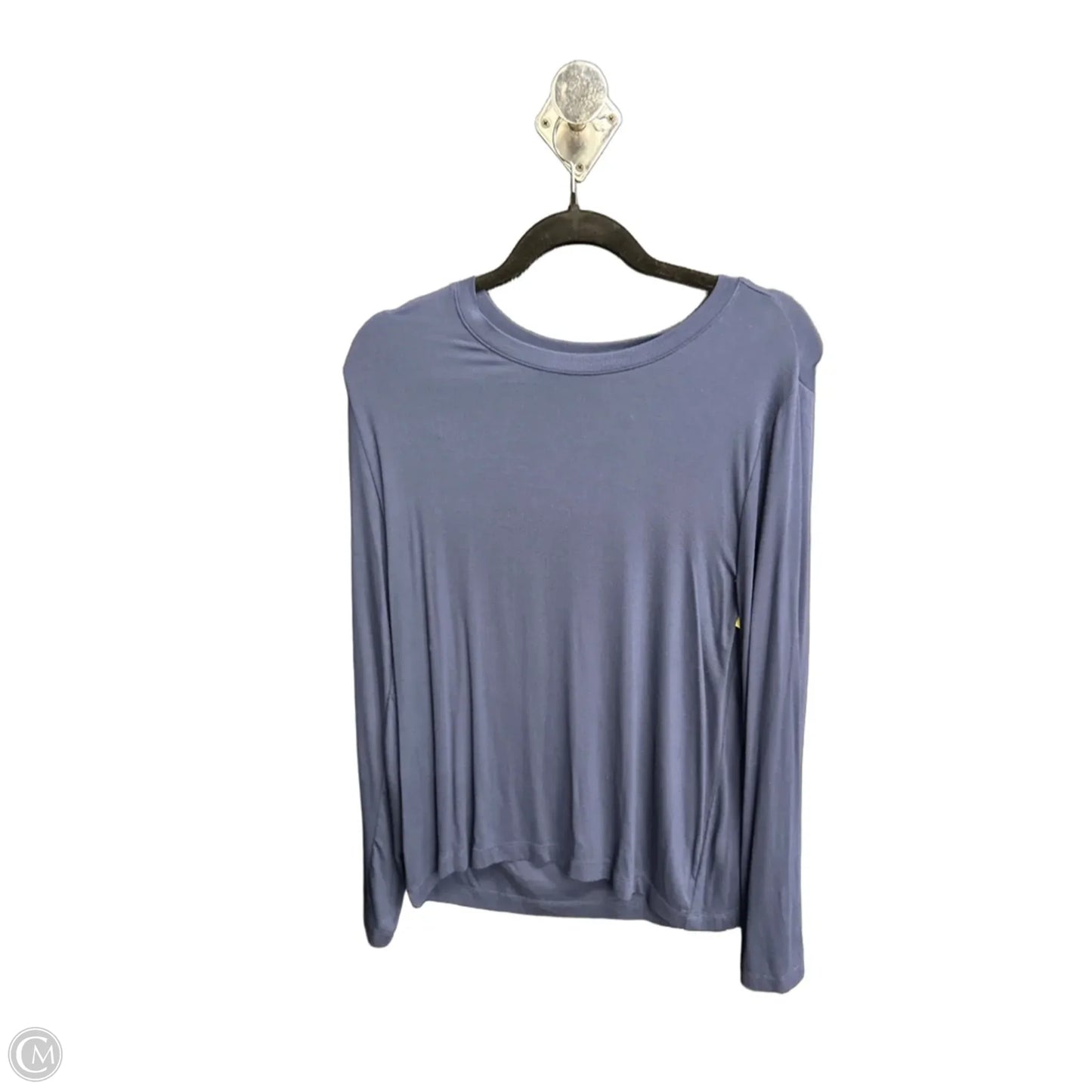 Top Long Sleeve Basic By Loft In Navy, Size: Xl