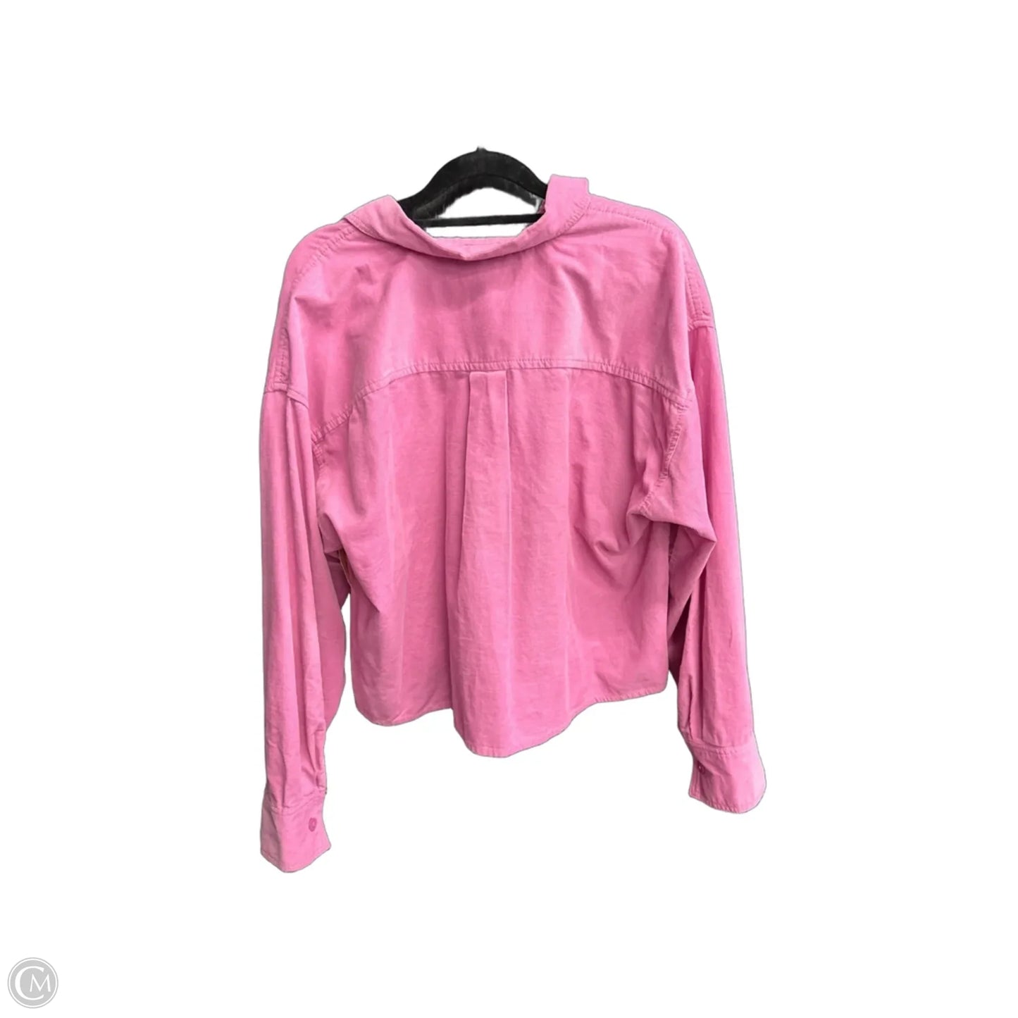 Top Long Sleeve By Loft In Pink, Size: M