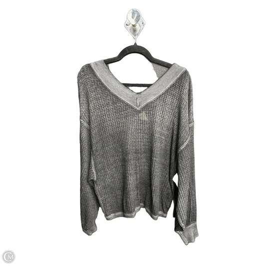 Top Long Sleeve By We The Free In Grey, Size: S