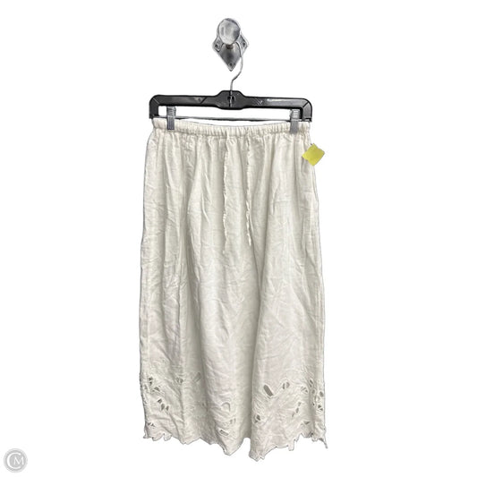 Skirt Midi By Universal Thread In White, Size: 2