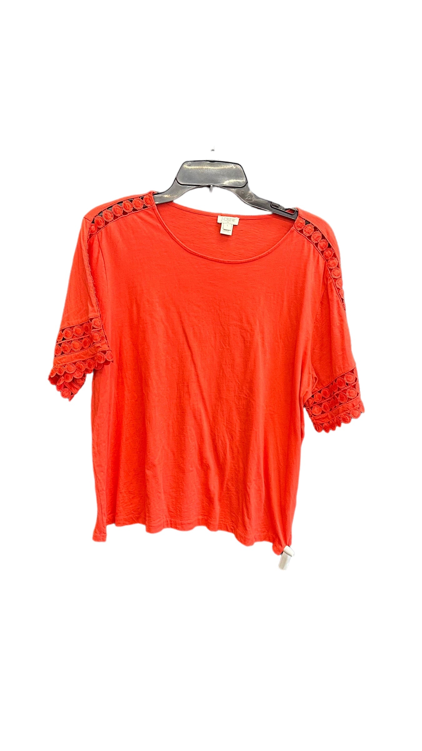 Coral Top Short Sleeve J. Crew, Size L