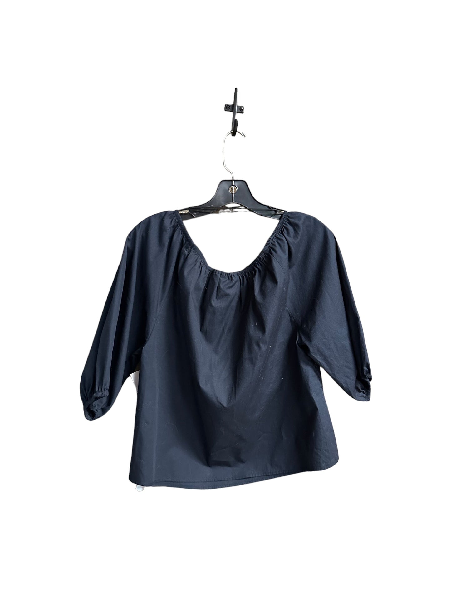 Navy Top 3/4 Sleeve Maeve, Size S