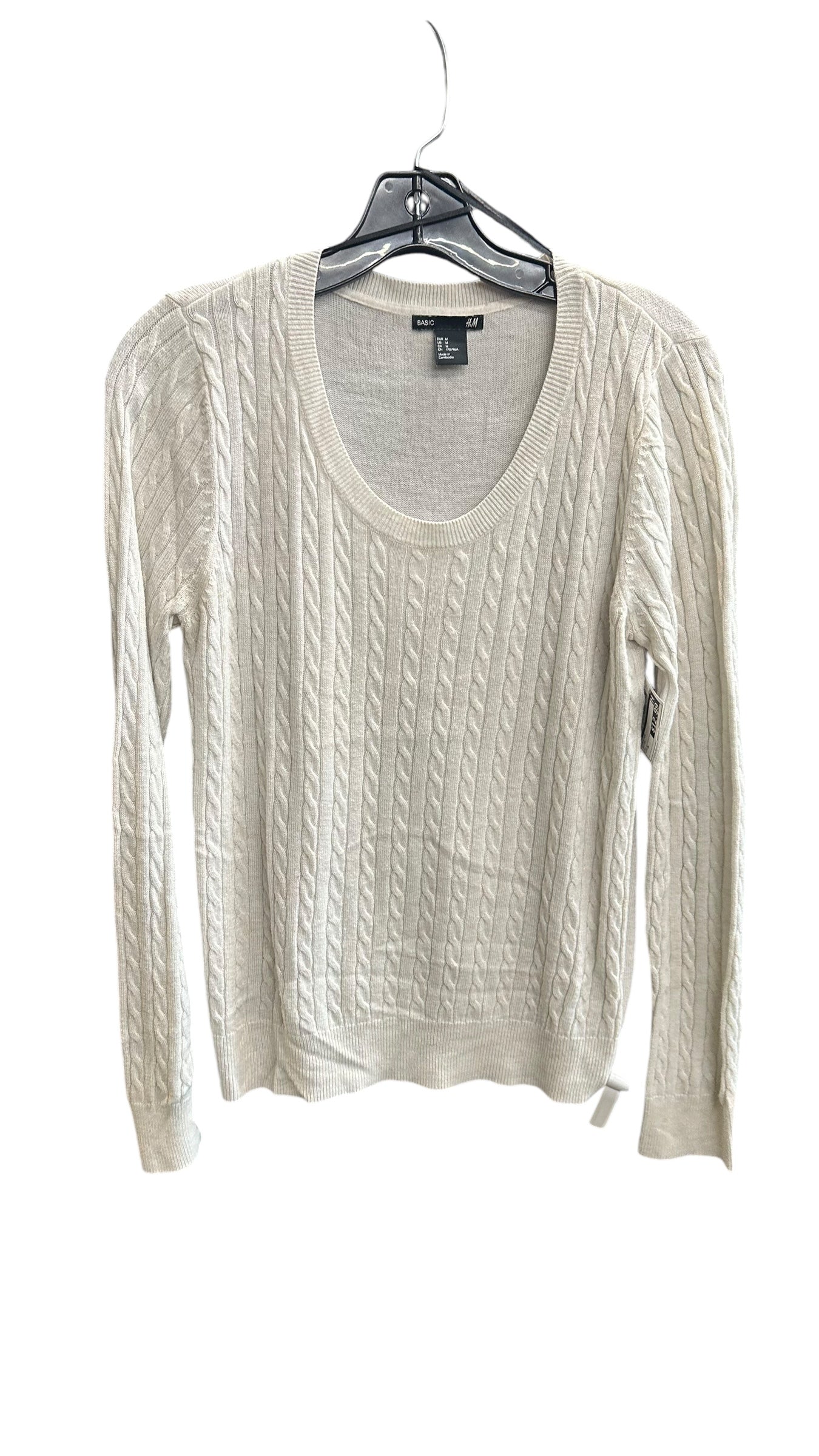 Sweater By H&m In Beige, Size: M