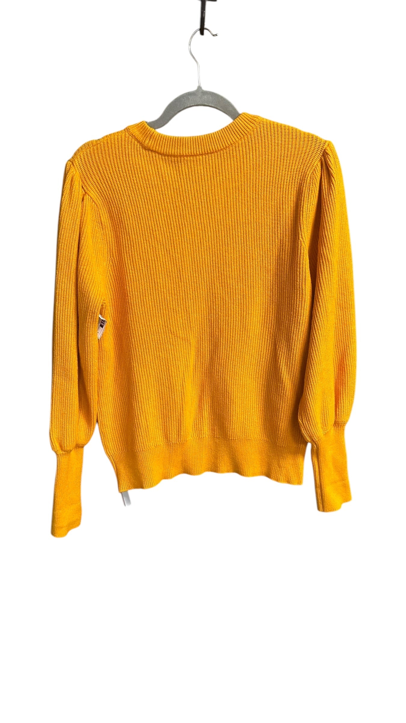 Sweater By Ann Taylor In Orange, Size: L