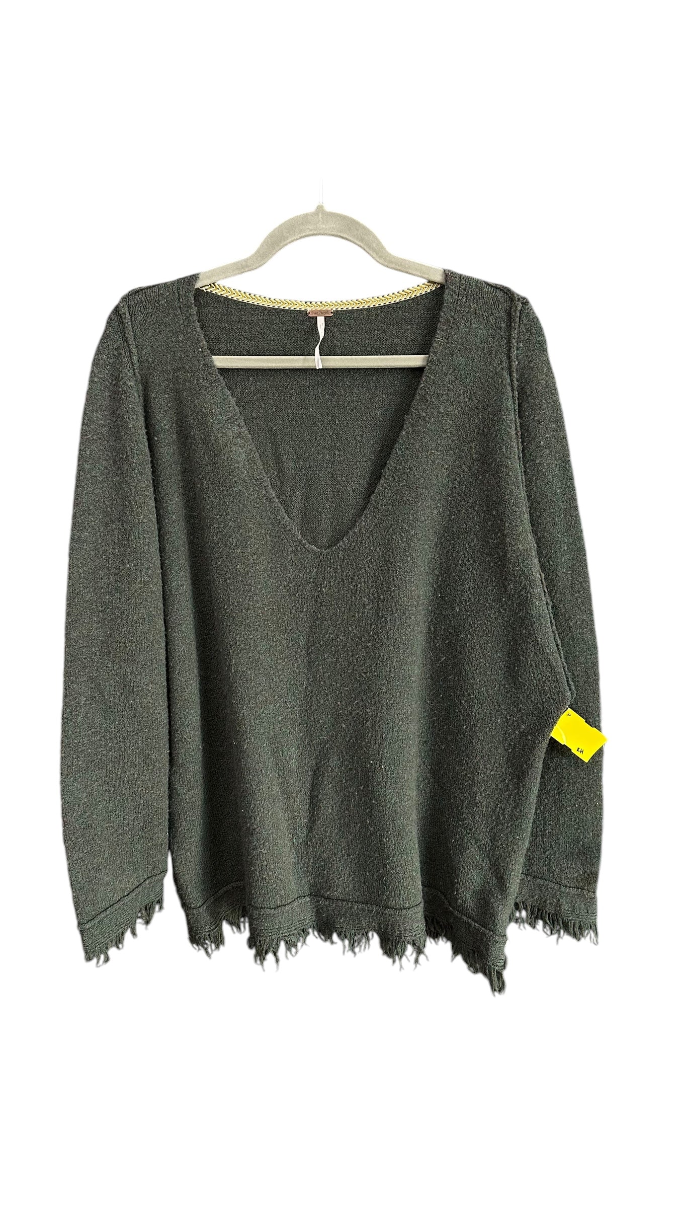 Sweater By Free People In Green, Size: L