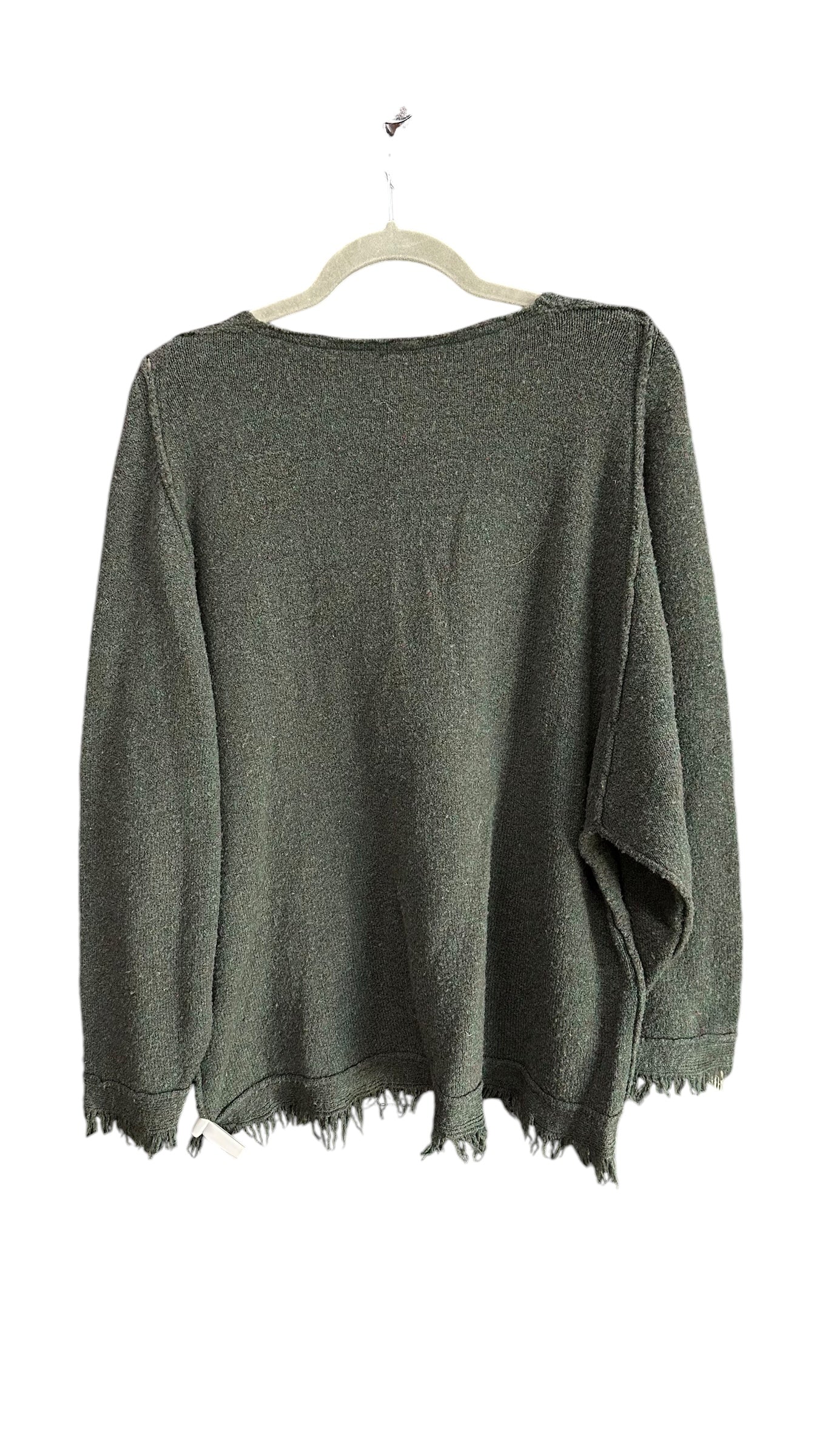 Sweater By Free People In Green, Size: L