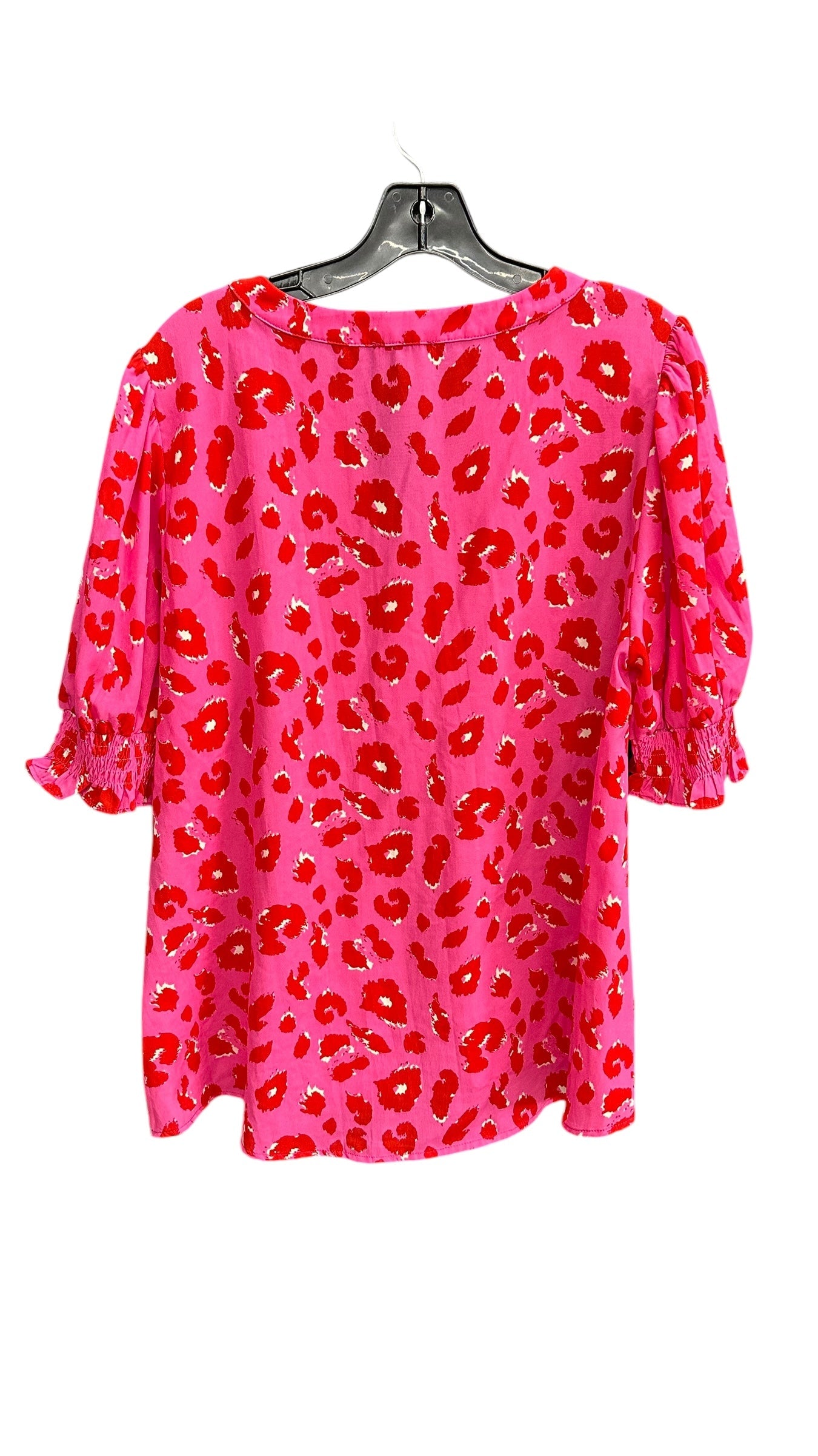 Top Short Sleeve By Jodifl In Animal Print, Size: L