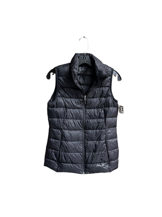 Vest Puffer & Quilted By Eddie Bauer In Black, Size: Xs