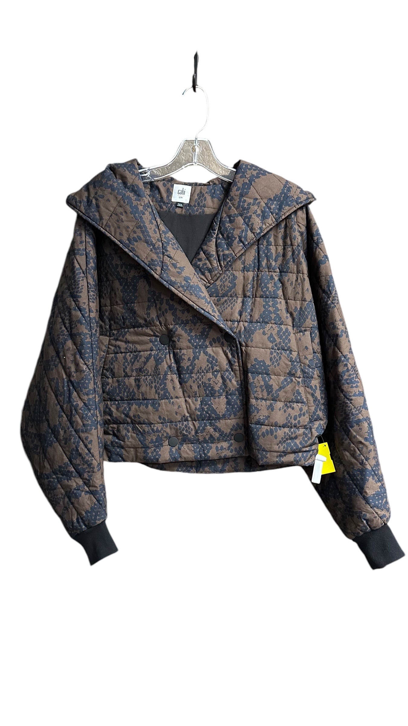 Jacket Puffer & Quilted By Cabi, Size: M