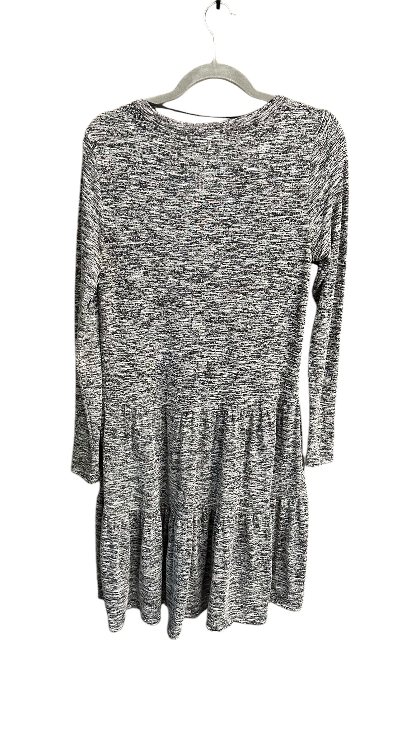 Dress Casual Midi By Loft In Grey, Size: Xs