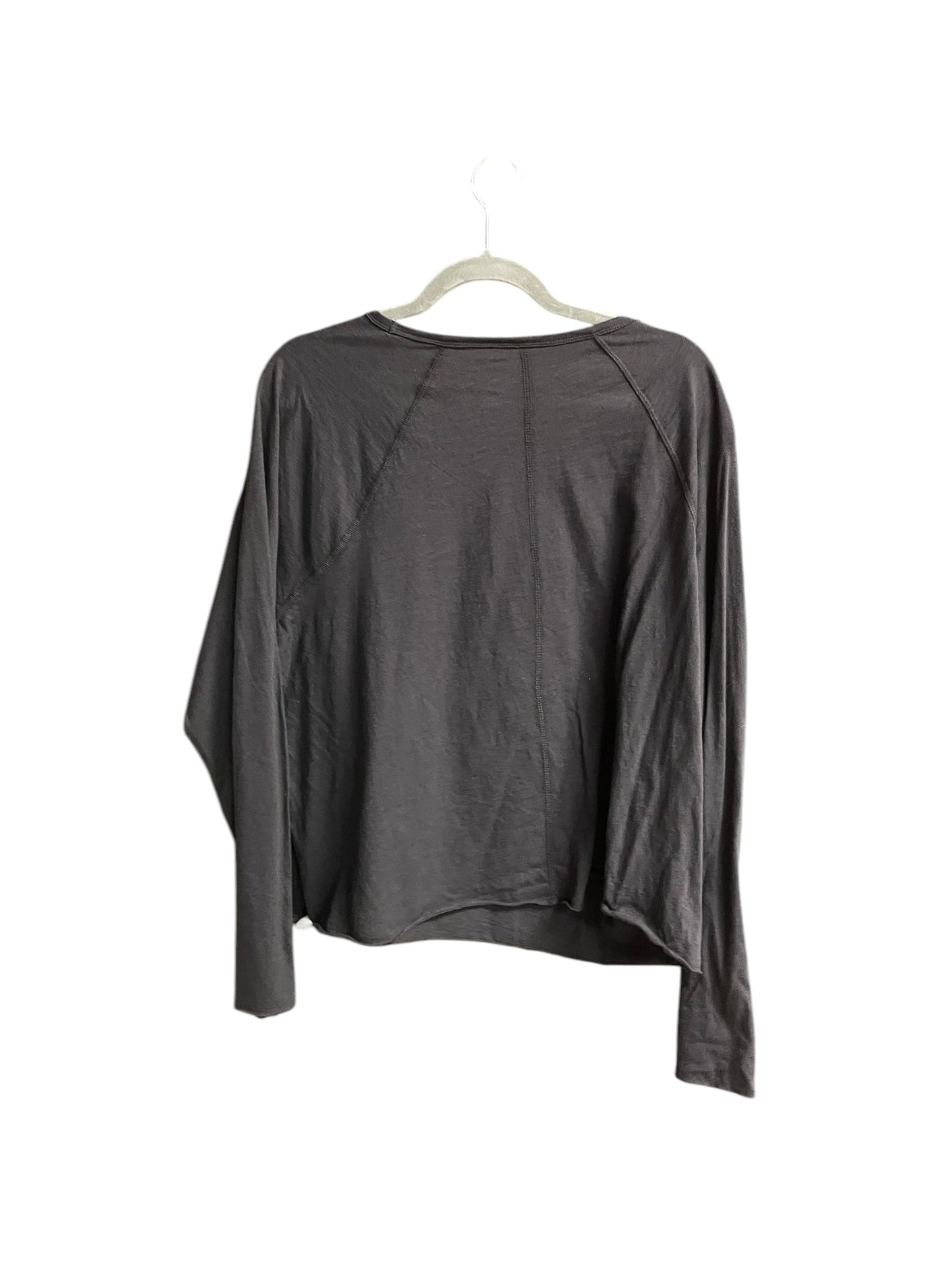 Top Long Sleeve Basic By Universal Thread In Grey, Size: Xl