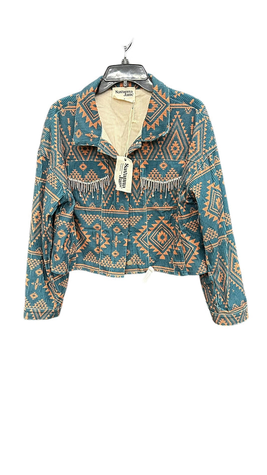 Jacket Other By Savanna Jane In Multi-colored, Size: S