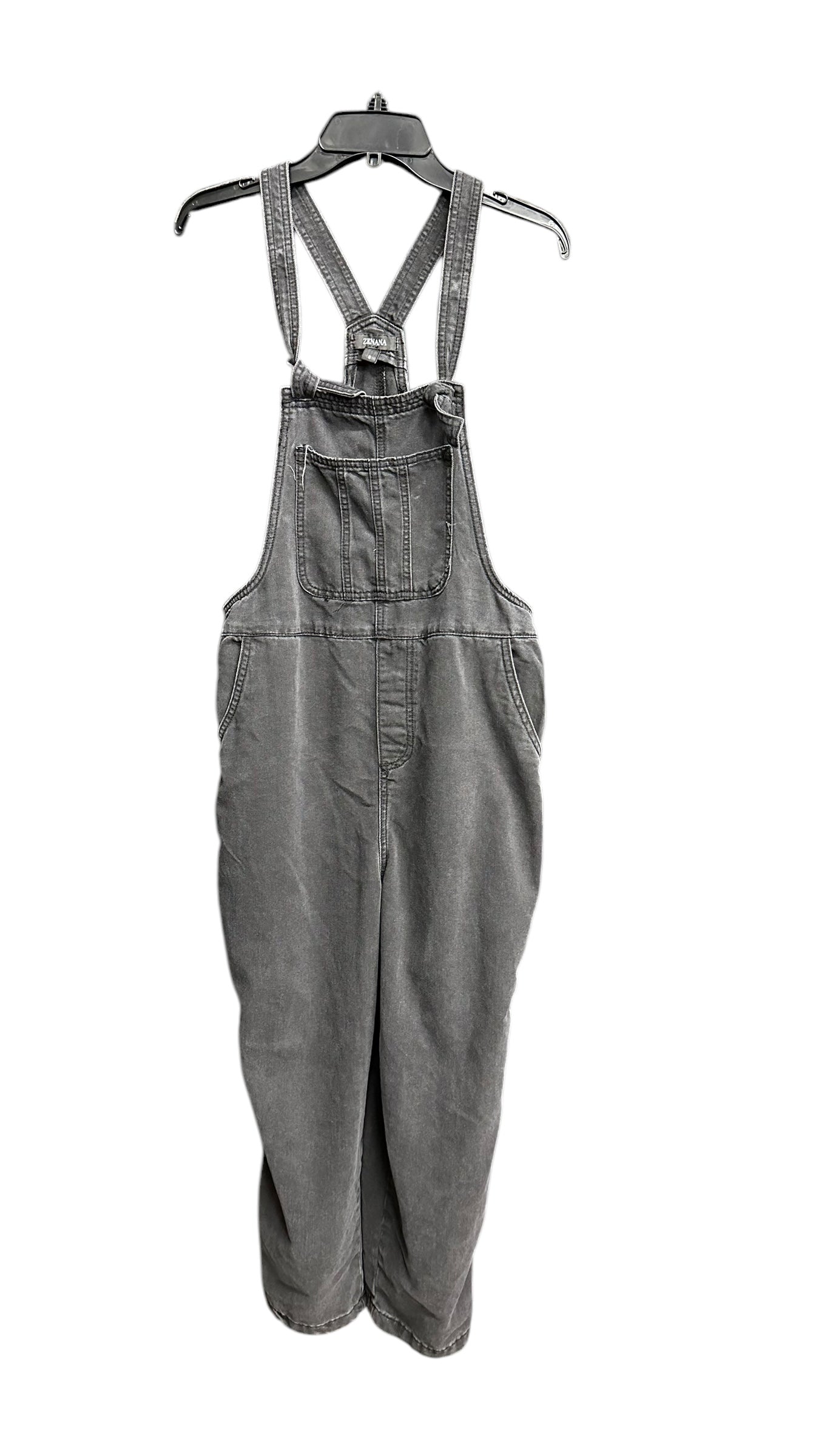 Overalls By Zenana Outfitters In Black Denim, Size: S