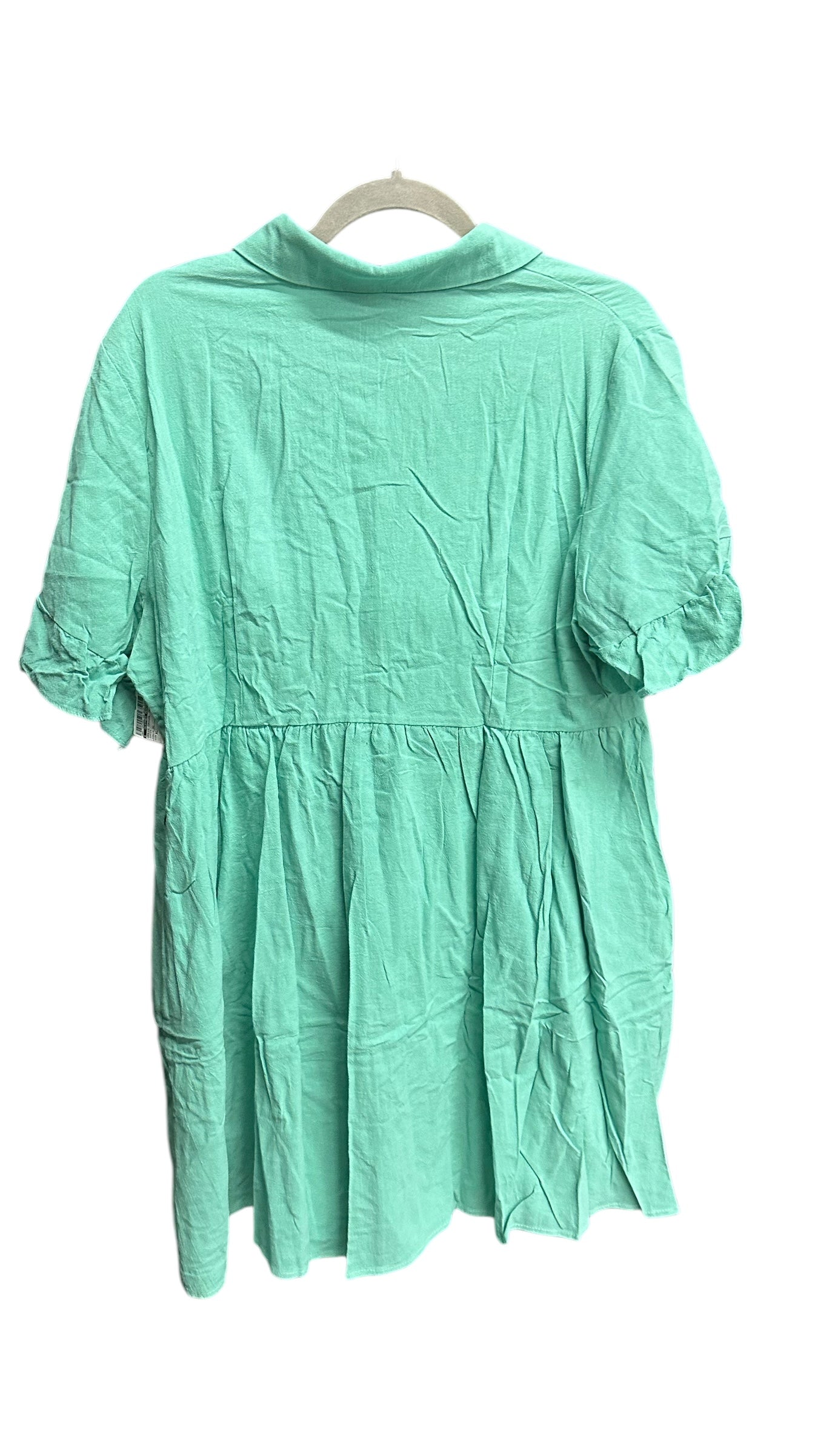 Dress Casual Short By Clothes Mentor In Green, Size: Xl