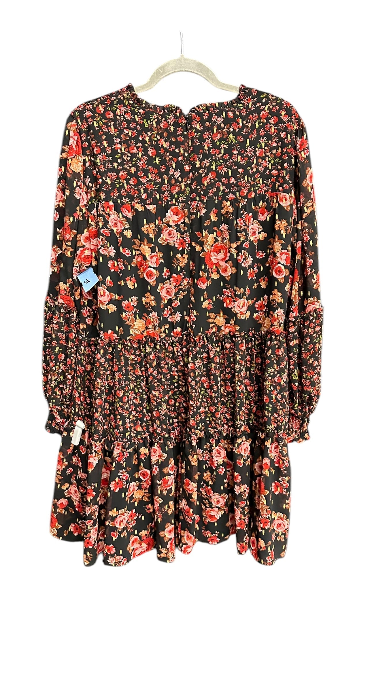 Dress Casual Short By Cece In Floral Print, Size: Xl