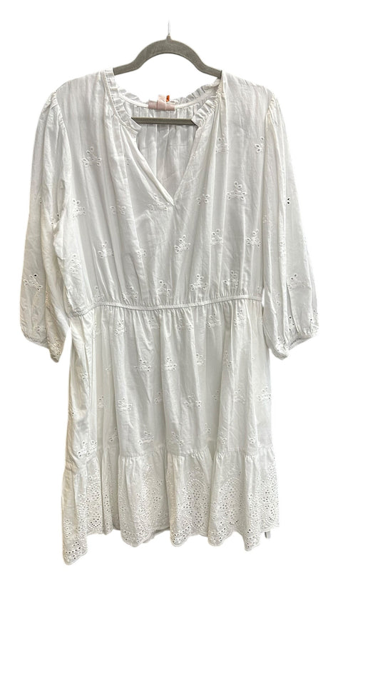 Dress Casual Midi By Knox Rose In White, Size: 2x