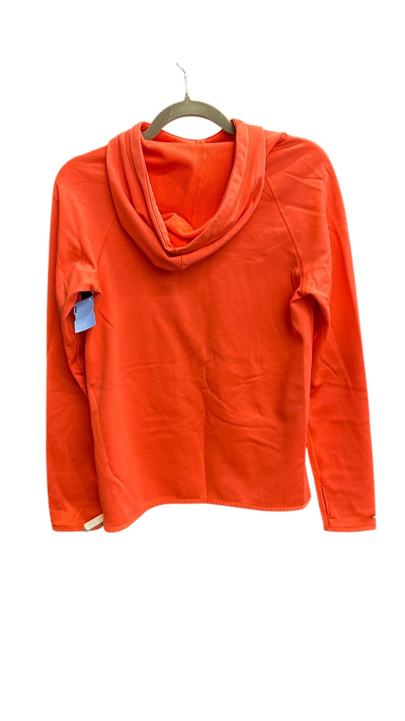 Athletic Sweatshirt Hoodie By Nike In Orange, Size: Xs