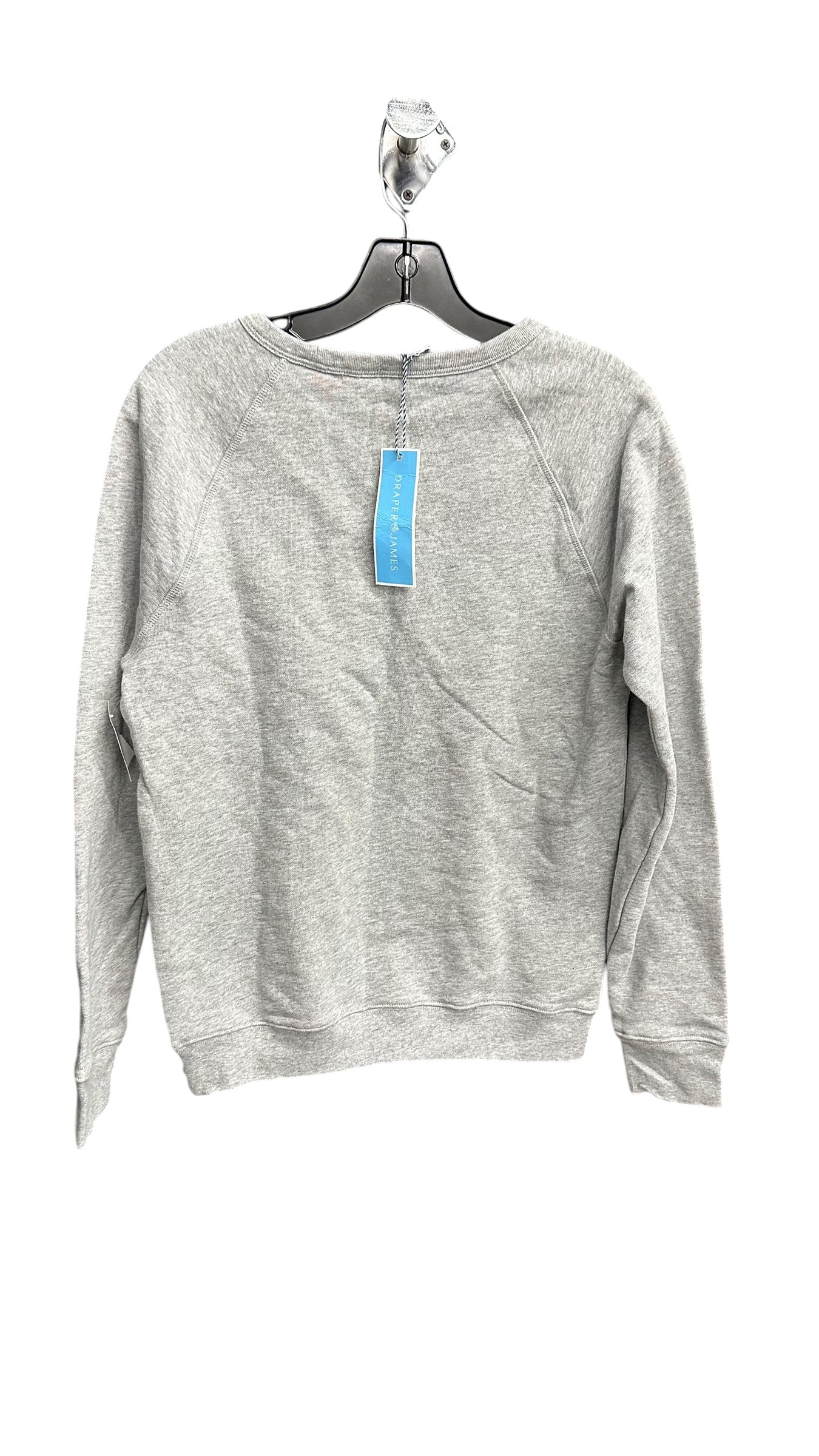 Sweatshirt Crewneck By Draper James In Grey, Size: S