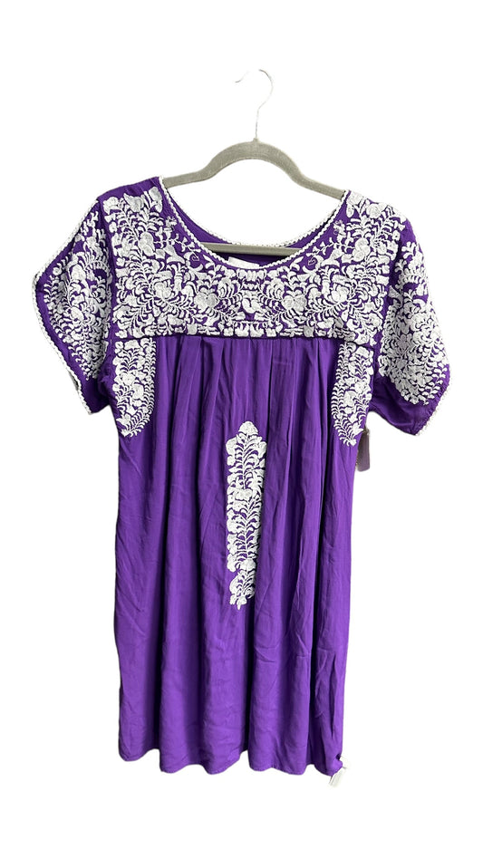 Dress Casual Short By Buddy Love In Purple, Size: L