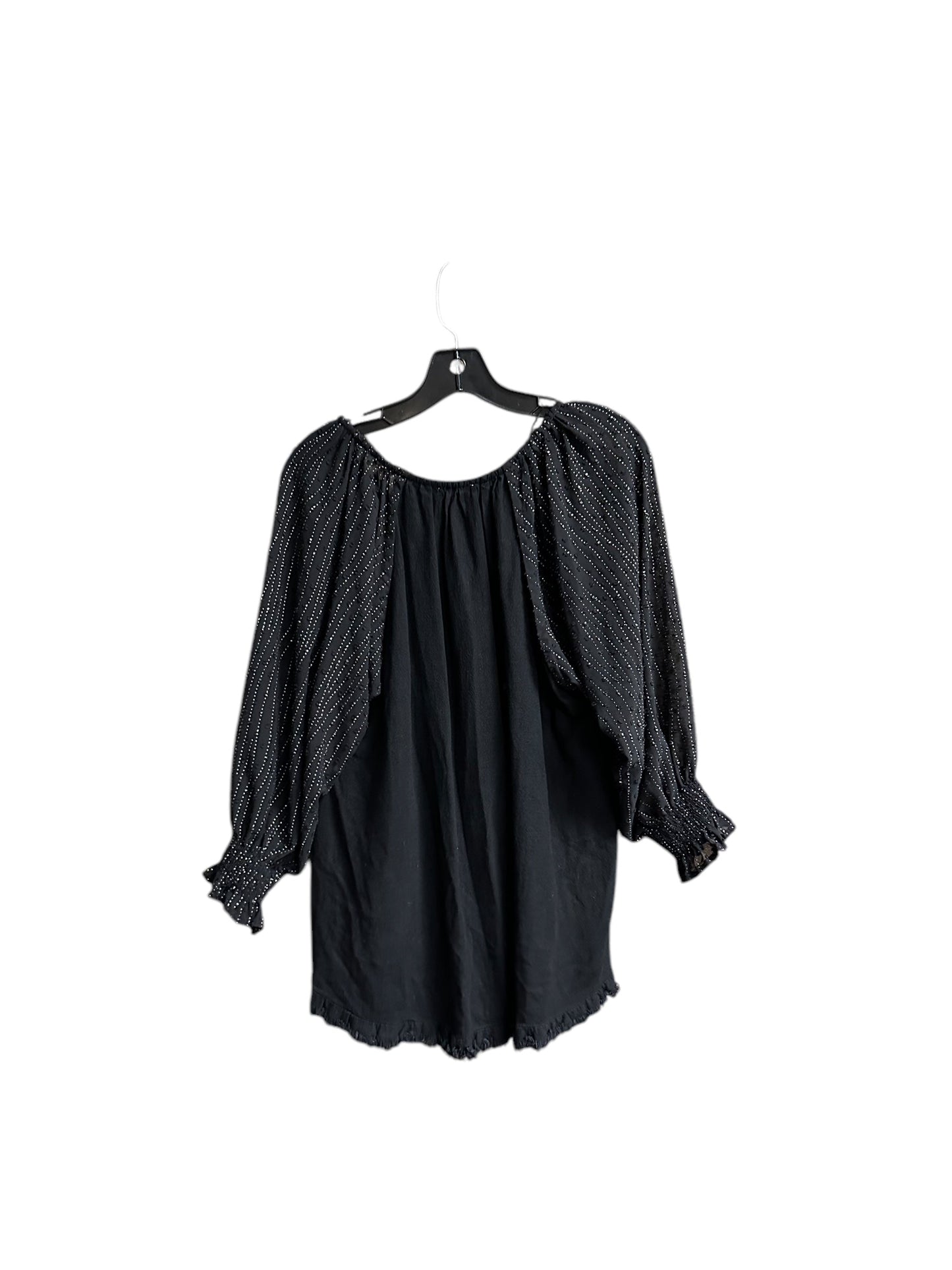 Top Long Sleeve By Umgee In Black, Size: M