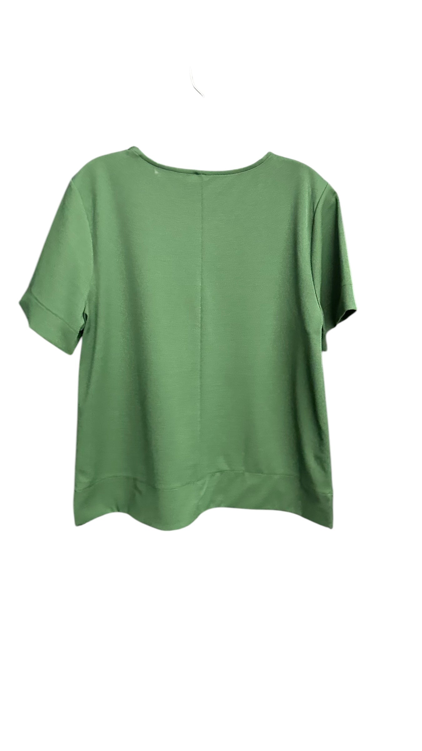 Top Short Sleeve By Ann Taylor In Green, Size: L