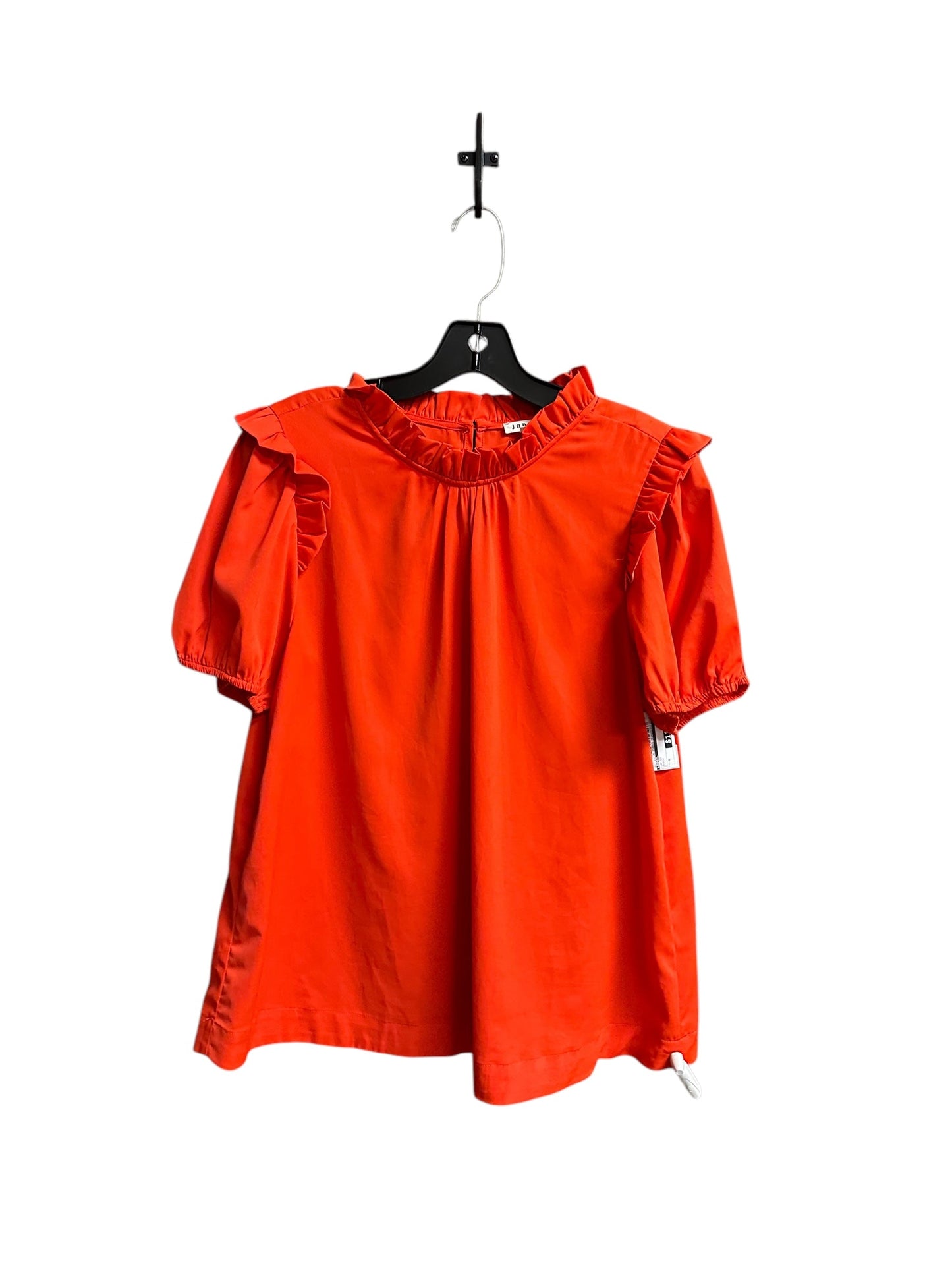 Top Short Sleeve By Jodifl In Orange, Size: M