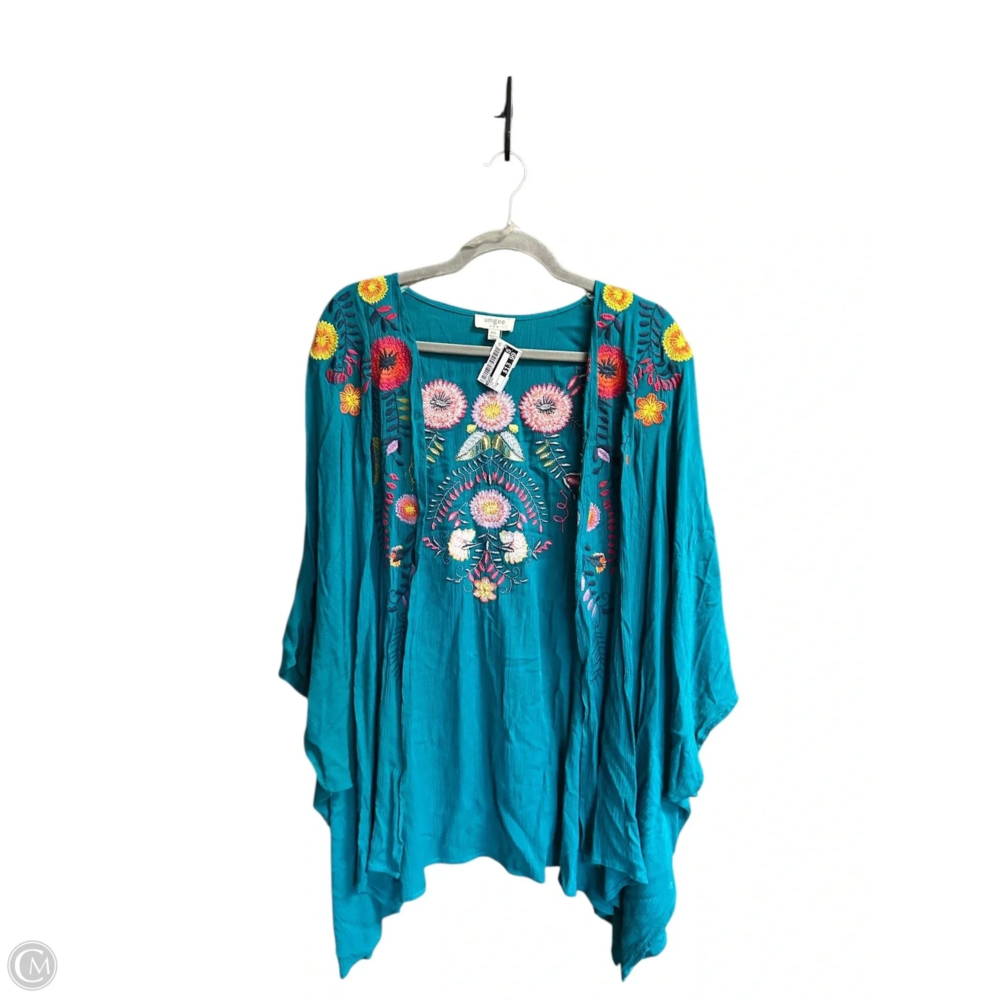 Kimono By Umgee In Teal, Size: M