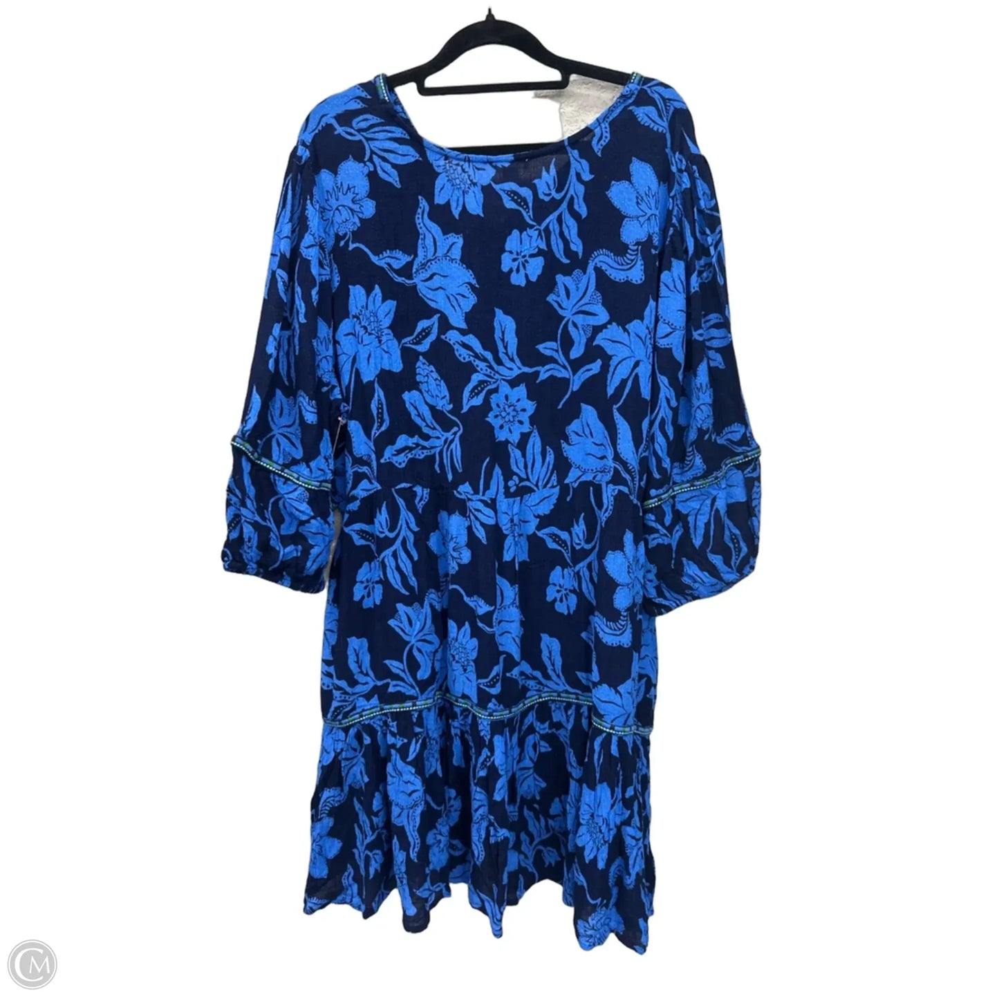 Dress Casual Midi By Clothes Mentor In Floral Print, Size: Xlp