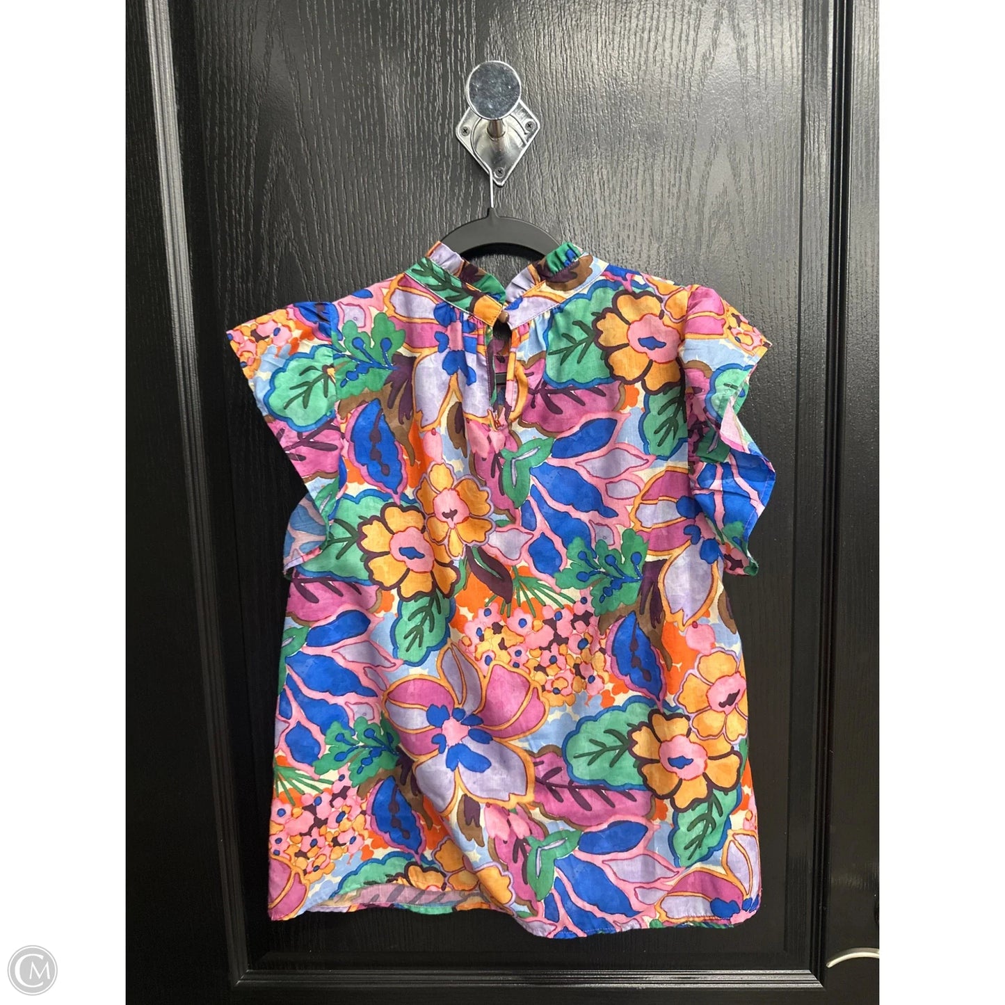 Blouse Sleeveless By Thml In Floral Print, Size: M