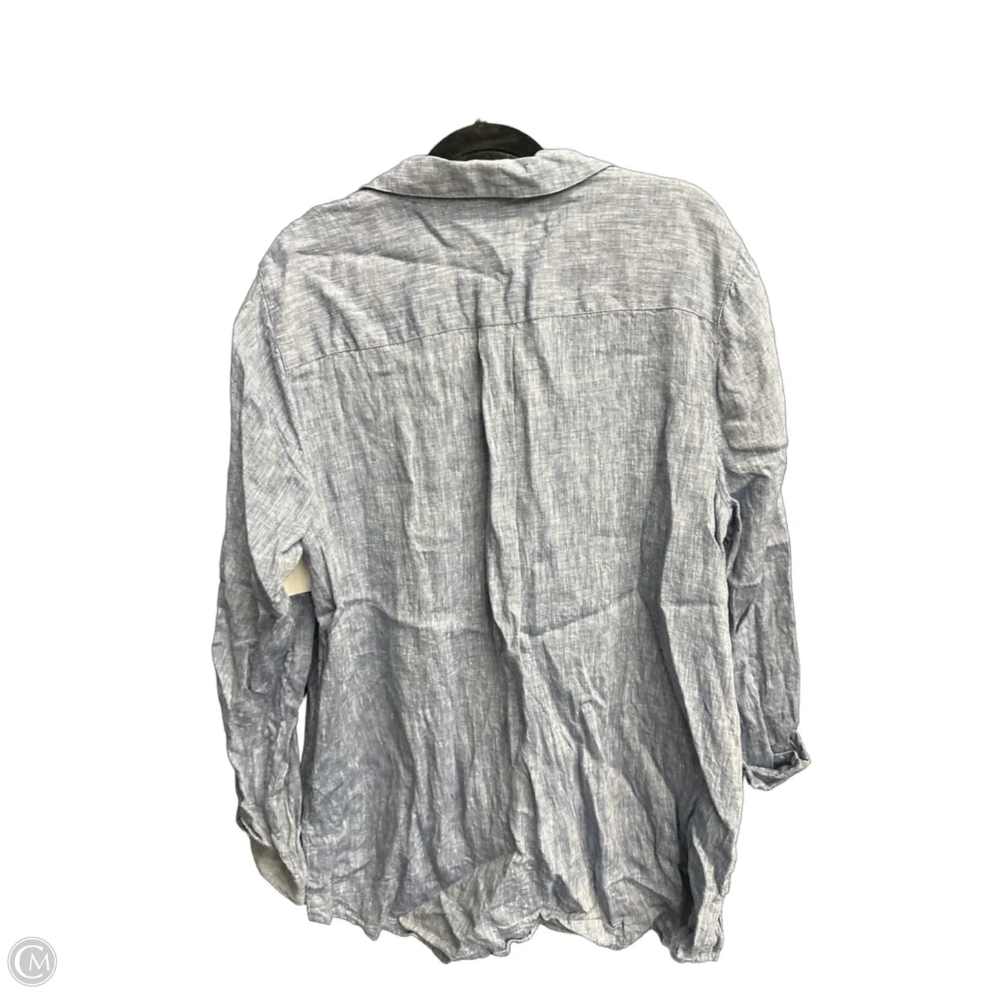 Top Long Sleeve By J. Jill In Blue, Size: L
