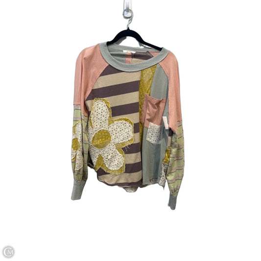 Sweatshirt Crewneck By Oli & Hali In Multi-colored, Size: M