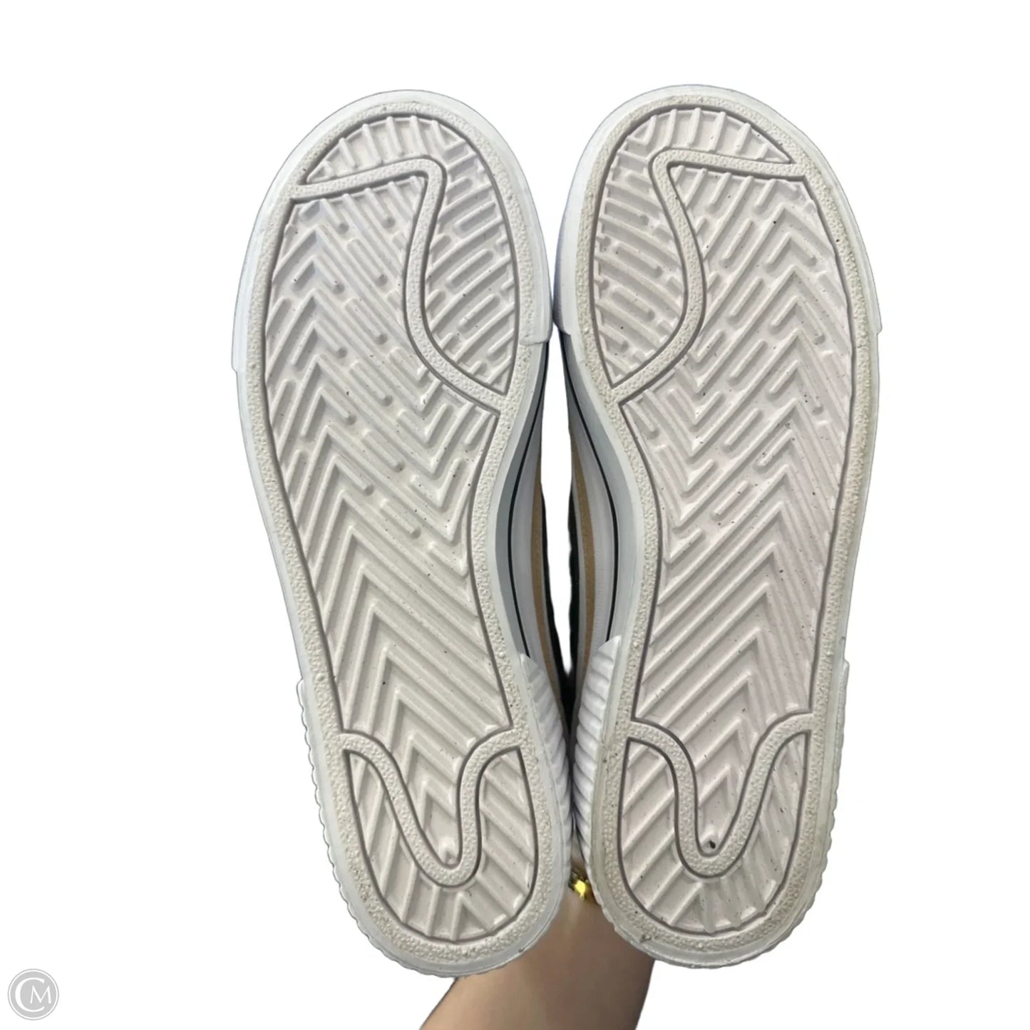 Shoes Flats By Nike In Black & White, Size: 7
